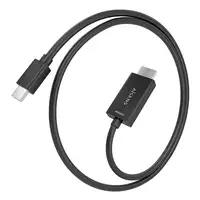 AISENS Cable conversor MINI DP a HDMI 4K@60Hz, MINI DP/M-HDMI/M, Negro, 1.0m