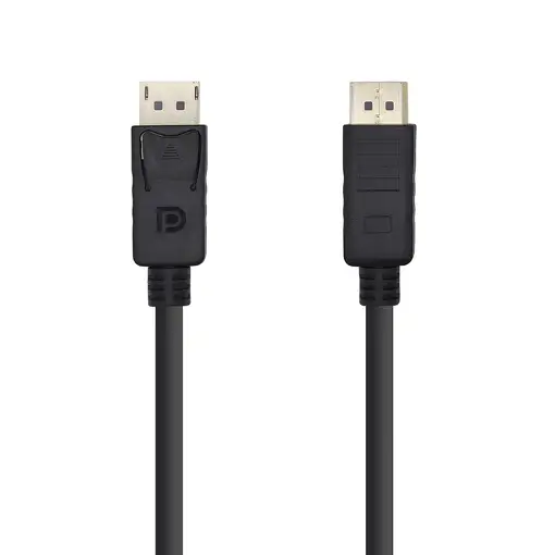AISENS Cable Displayport V1.2 4K@60HZ, DP/M-DP/M, Negro, 10m