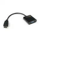 Techly IDATA-HDMI-VGA2 adaptador de cable de vídeo VGA (D-Sub) Negro