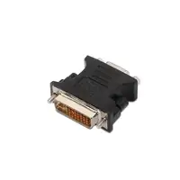 AISENS A118-0092 cambiador de género para cable DVI VGA Negro