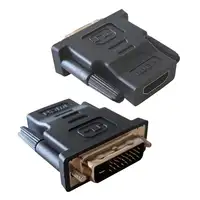Techly DVI-D - HDMI M/F Negro