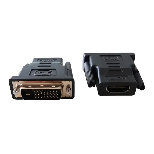 Techly DVI-D - HDMI M/F Negro