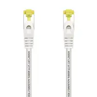 AISENS Cable De Red Latiguillo RJ45 LSZH Cat.7 600 MHz S/FTP PIMF AWG26, Blanco, 2