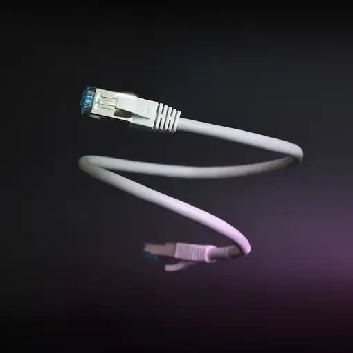 Nanocable Cable de Red Cat.7 600MHZ LSZH SFTP PIMF AWG26, Blanco, 50 cm
