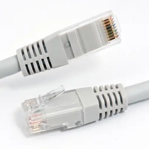 L-Link RJ-45 Cat6 M-M 10m cable de red Gris