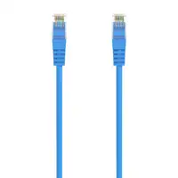 AISENS Cable de Red Latiguillo RJ45 LSZH Cat.6A 500 Mhz UTP AWG24, Azul, 25CM
