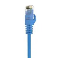 AISENS Cable de Red Latiguillo RJ45 LSZH Cat.6A 500 Mhz UTP AWG24, Azul, 25CM