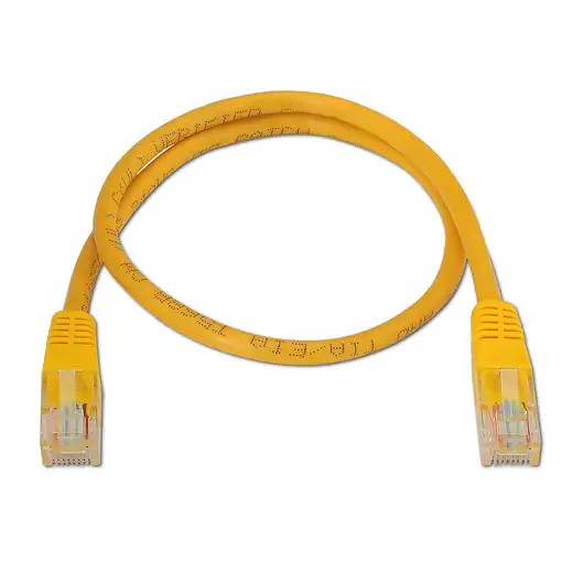 AISENS A135-0254 cable de red Amarillo 1 m Cat6 U/UTP (UTP)