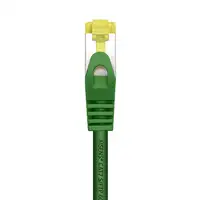 AISENS Cable De Red Latiguillo RJ45 LSZH Cat.7 600 MHz S/FTP PIMF AWG26, Verde, 2.