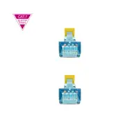 Nanocable Cable de Red Cat.7 600MHZ LSZH SFTP PIMF AWG26, Amarillo, 2 m