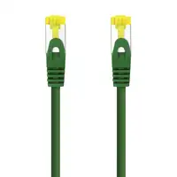 Nanocable Cable de red latiguillo RJ45 LSZH Cat.6A SFTP AWG26, Verde, 1.0 m