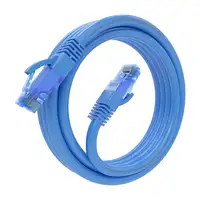 AISENS Cable De Red Latiguillo RJ45 Cat.6 UTP AWG26 CCA, Azul, 3.0 m