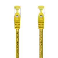 AISENS Cable De Red Latiguillo RJ45 LSZH Cat.7 600 MHz S/FTP PIMF AWG26, Amarillo,