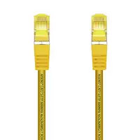 AISENS Cable De Red Latiguillo RJ45 LSZH Cat.7 600 MHz S/FTP PIMF AWG26, Amarillo,