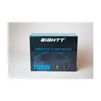 Eightt EPS700 unidad de fuente de alimentación 700 W 20+4 pin ATX ATX Negro