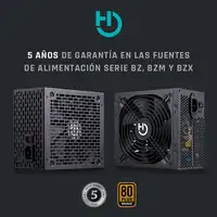 Hiditec BZ750 80Plus Bronze unidad de fuente de alimentación 750 W 20+4 pin ATX AT