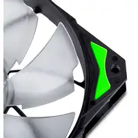 NOX Hummer H-Fan LED Carcasa del ordenador Ventilador 12 cm Negro, Verde, Blanco