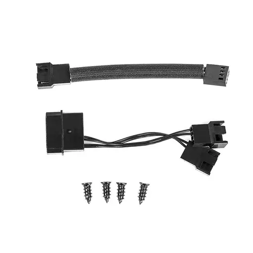 NOX Hummer H-Fan LED Carcasa del ordenador Ventilador 12 cm Negro, Verde, Blanco