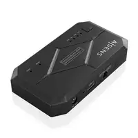 AISENS Estación de Docking SATA 2.5/3.5, M.2 NVMe a USB 3.0/3.1 Gen1, Clone, Negro