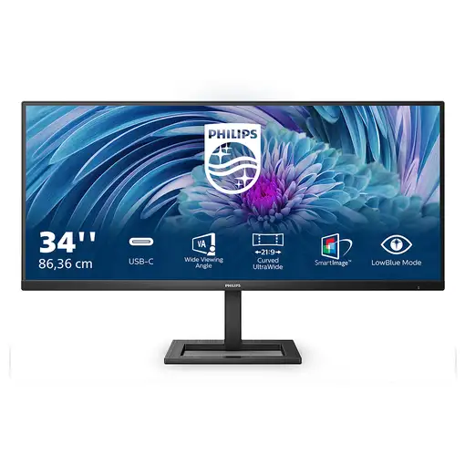 Philips E Line 346E2LAE/00 LED display 86,4 cm (34") 3440 x 1440 Pixeles Wide Quad