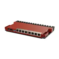 Mikrotik L009UiGS-RM router 2.5 Gigabit Ethernet, Gigabit Ethernet Rojo