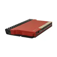 Mikrotik L009UiGS-RM router 2.5 Gigabit Ethernet, Gigabit Ethernet Rojo