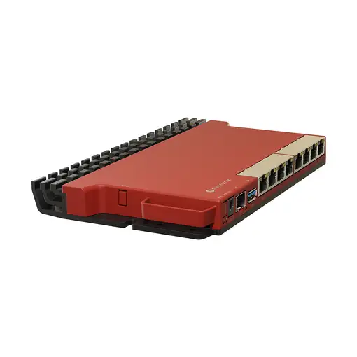 Mikrotik L009UiGS-RM router 2.5 Gigabit Ethernet, Gigabit Ethernet Rojo