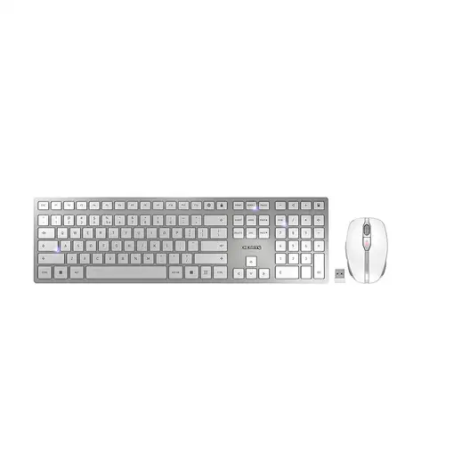 CHERRY DW 9100 SLIM teclado Ratón incluido Universal RF Wireless + Bluetooth QWERT