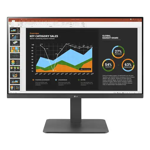 LG 24BR750C-C pantalla para PC 60,5 cm (23.8") 1920 x 1080 Pixeles Full HD LED Gri