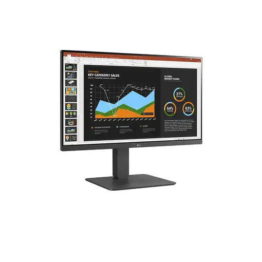LG 24BR750C-C pantalla para PC 60,5 cm (23.8") 1920 x 1080 Pixeles Full HD LED Gri