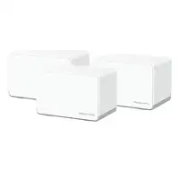 Mercusys Halo H70X (3-pack) Doble banda (2,4 GHz / 5 GHz) Wi-Fi 6 (802.11ax) Blanc