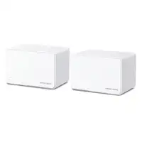 Mercusys Halo H80X (2-pack) Doble banda (2,4 GHz / 5 GHz) Wi-Fi 6 (802.11ax) Blanc
