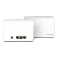 Mercusys Halo H80X (2-pack) Doble banda (2,4 GHz / 5 GHz) Wi-Fi 6 (802.11ax) Blanc