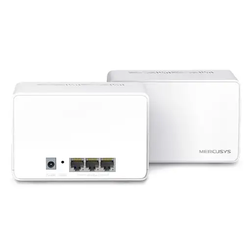 Mercusys Halo H80X (2-pack) Doble banda (2,4 GHz / 5 GHz) Wi-Fi 6 (802.11ax) Blanc