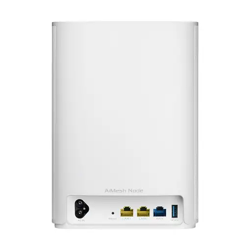 ASUS ZenWiFi AX Hybrid (XP4) (1-PK) Doble banda (2,4 GHz / 5 GHz) Wi-Fi 6 (802.11a