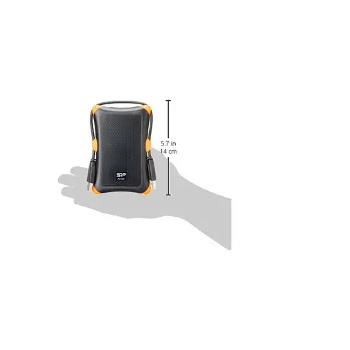 Silicon Power Armor A30 disco duro externo 1 TB 2.5" USB tipo A 3.2 Gen 1 (3.1 Gen