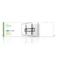 Nedis TVWM1131BK soporte para TV 139,7 cm (55") Negro