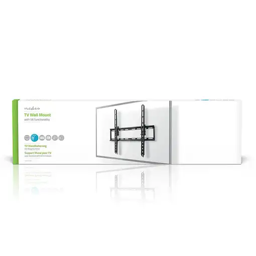 Nedis TVWM1131BK soporte para TV 139,7 cm (55") Negro