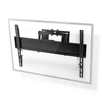 Nedis TVWM3551BK soporte para TV 2,03 m (80") Negro