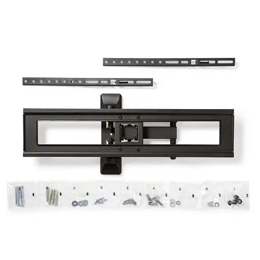 Nedis TVWM1550BK soporte para TV 177,8 cm (70") Negro