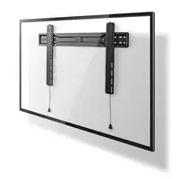Nedis TVWM5050BK soporte para TV 177,8 cm (70") Negro
