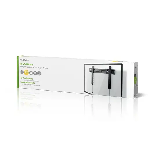 Nedis TVWM5050BK soporte para TV 177,8 cm (70") Negro