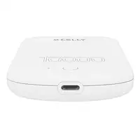 Celly MAGPB10000PROWH batería externa 10000 mAh Cargador inalámbrico Blanco