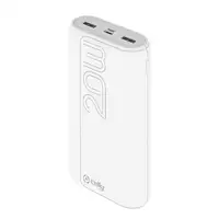 Celly PBPD20000EVOWH batería externa 20000 mAh Blanco