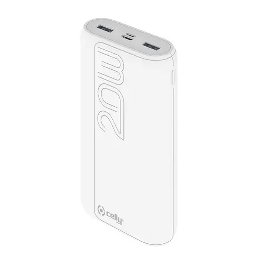 Celly PBPD20000EVOWH batería externa 20000 mAh Blanco