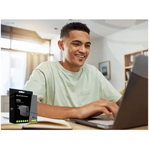 Conceptronic OZUL05BE cargador de dispositivo móvil Universal Negro Corriente alte