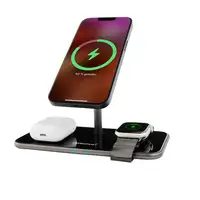Intenso MB13 Auriculares, Smartphone, Reloj inteligente Negro USB Cargador inalámb