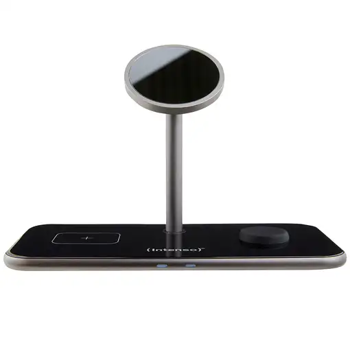 Intenso MB13 Auriculares, Smartphone, Reloj inteligente Negro USB Cargador inalámb