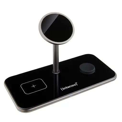 Intenso MB13 Auriculares, Smartphone, Reloj inteligente Negro USB Cargador inalámb