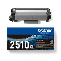 Brother TN-2510XL cartucho de tóner 1 pieza(s) Original Negro